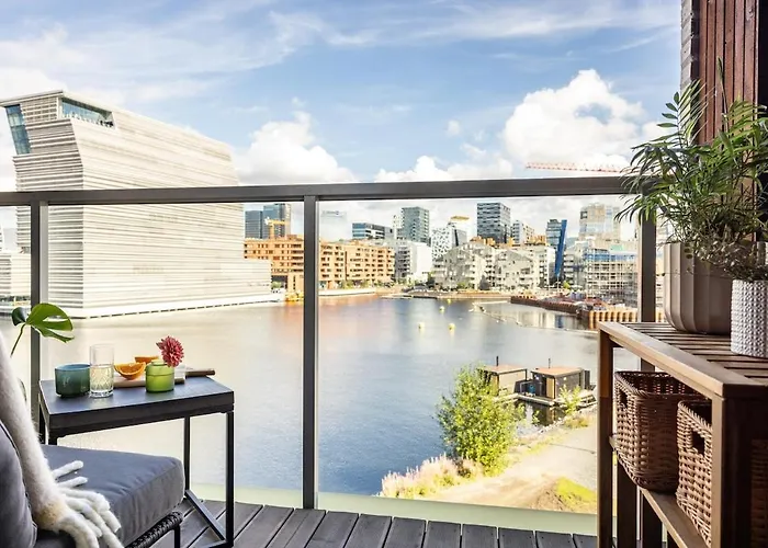 Luxury Seaview Flat Oslo Center